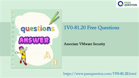 1V0-81.20 Test Questions Answers