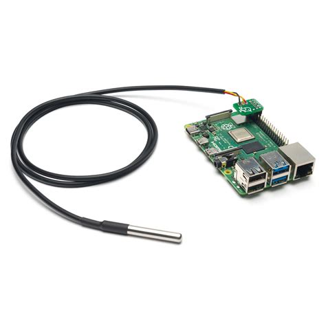 1Wire Digital Temperature Sensor for Raspberry Pi Assembled (1m
