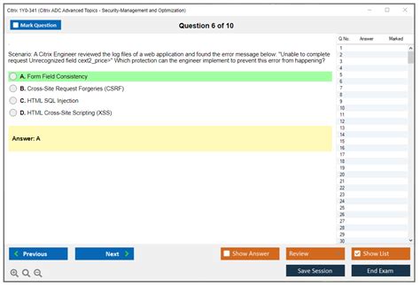 1Y0-341 Exam Fragen