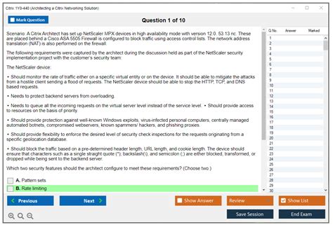 1Y0-440 Online Test