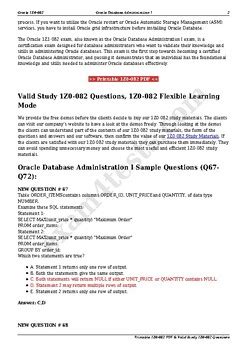 1Z0-082 PDF Testsoftware