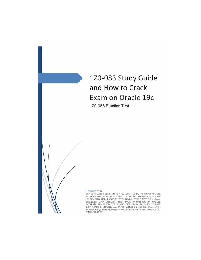 Exam 1Z0-083 Guide