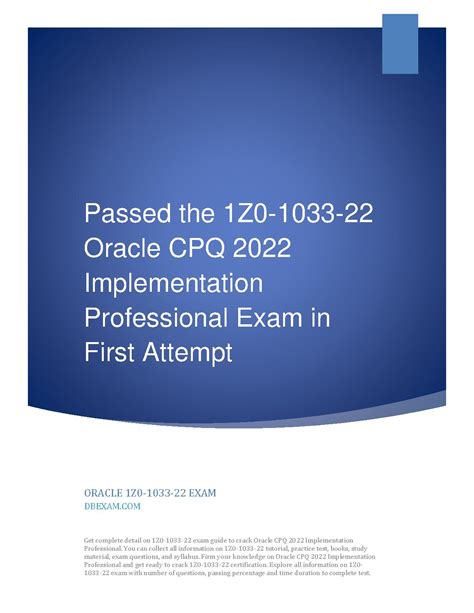 1Z0-1033-21 PDF Testsoftware