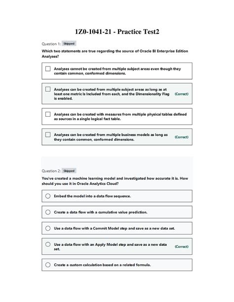 1Z0-1041-21 Exam