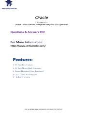 1Z0-1041-21 PDF Testsoftware