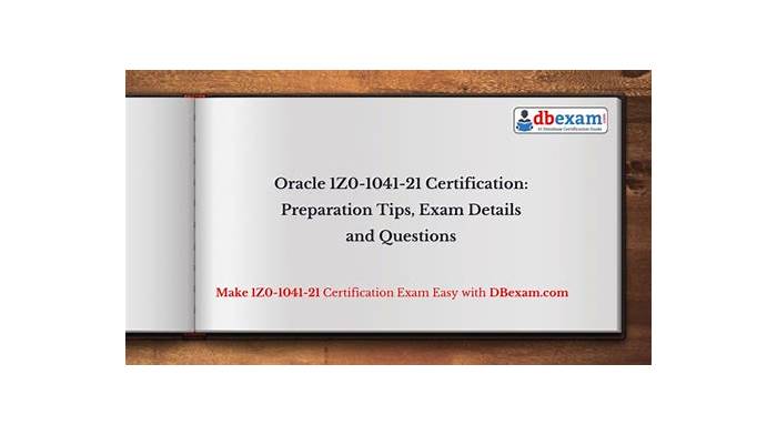 1Z0-1041-21 Complete Exam Dumps