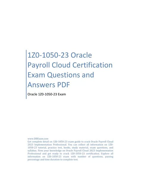 1Z0-1050-21 Certification Sample Questions