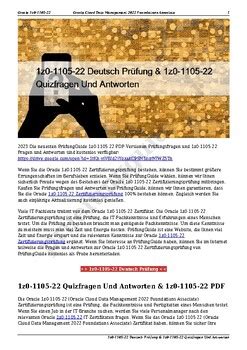 1Z0-1053-23 Deutsch Prüfung