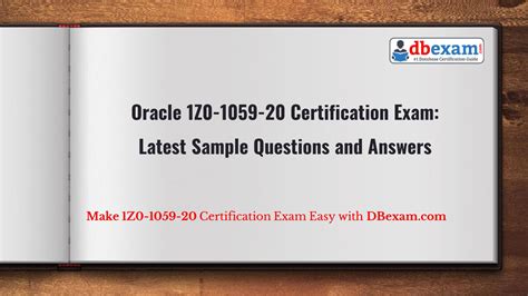 1Z0-1059-20 Reliable Exam Questions