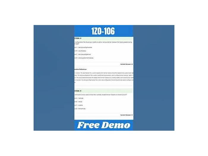 Free 1Z0-106 Brain Dumps