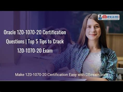 1Z0-1070-20 Certification Exam Cost
