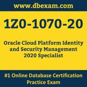 1Z0-1070-20 Certification Exam Cost