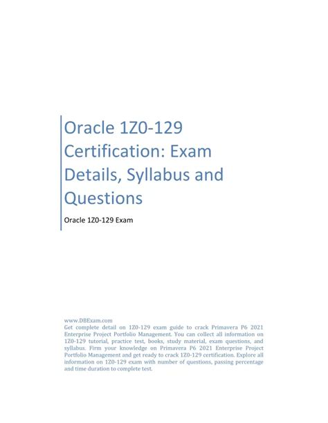 1Z0-129 Exam Fragen