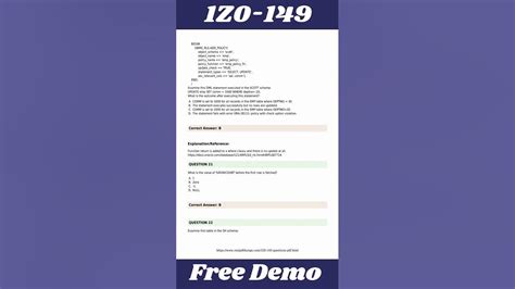 1Z0-149 Demotesten