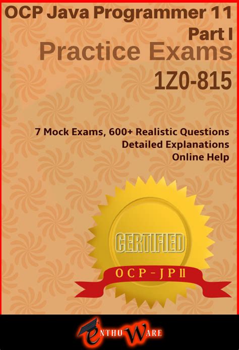 1Z0-815 Examinations Actual Questions