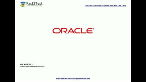 1Z0-909 PDF Testsoftware
