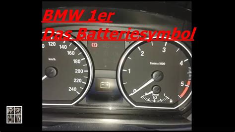 1er bmw kontrollleuchte