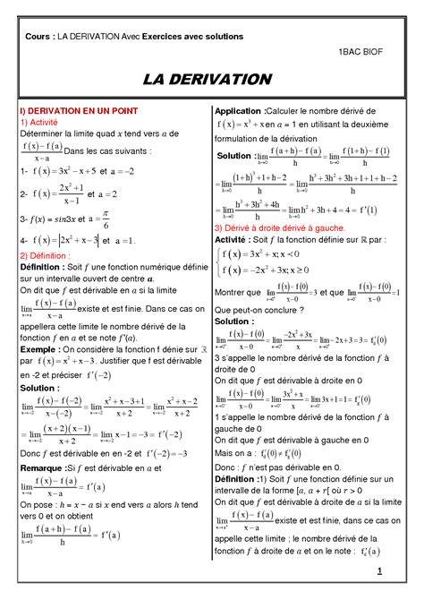 1er en matha c matiques 5e