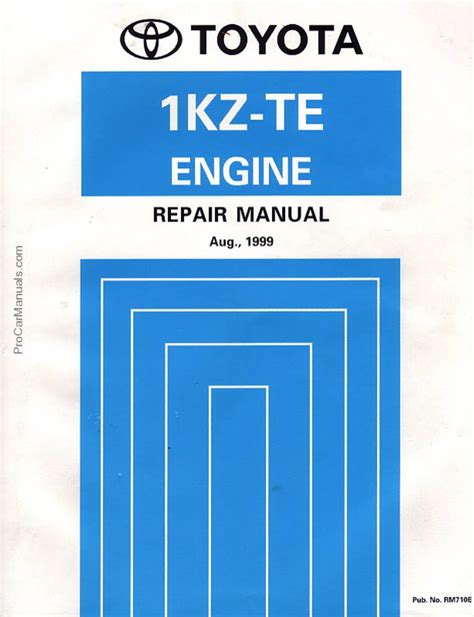 1kz Te Engine Manual