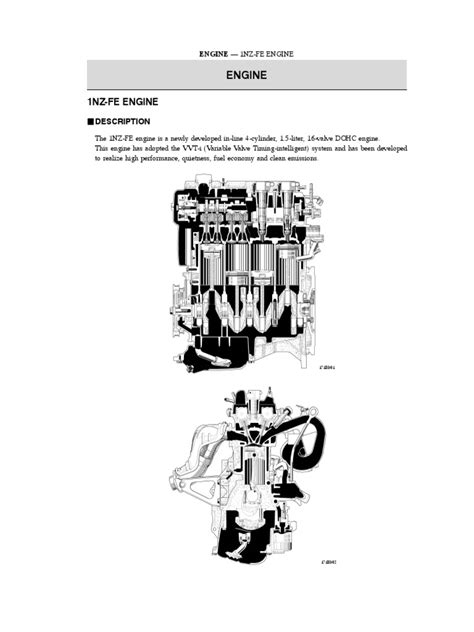 1nz Fe Engine Mechanical