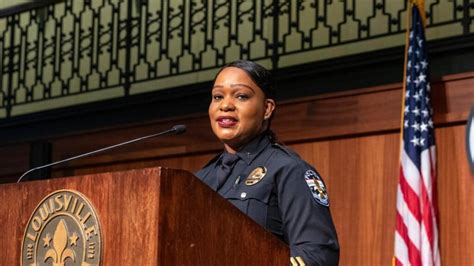 1st Black woman named to full-time role as police chief of embattled force in Louisville, Kentucky