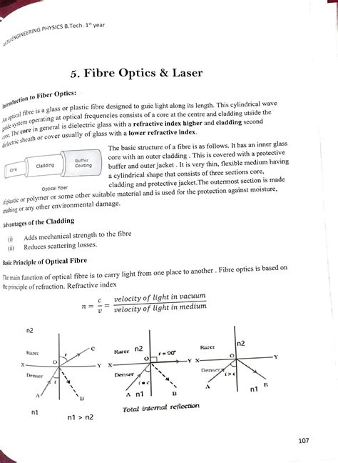 1st Year Engineering Physics Notes Laser
