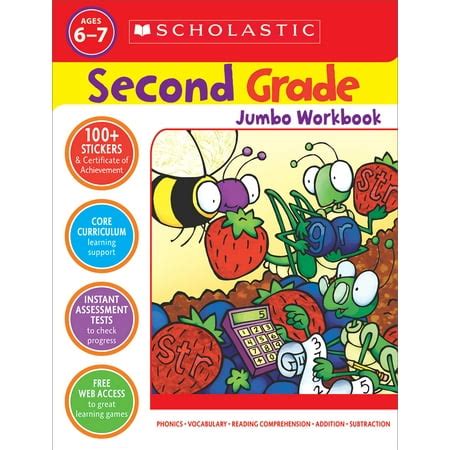 1st And 2nd Grade Workbooks Scholastic Scholastic Grade 2 Workbook - Scholastic Grade 2 Workbook