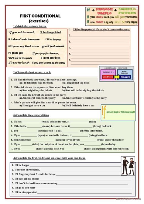 1st Conditional Exercises