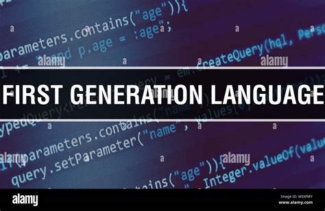 1st Generation Language
