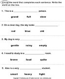1st Grade Adjective Worksheets Turtle Diary Adjective Worksheet First Grade Highlight - Adjective Worksheet First Grade Highlight