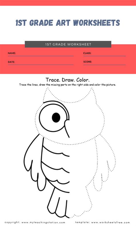 1st Grade Art Worksheets In 2023 Worksheets Free 1st Grade Drawing Worksheet - 1st Grade Drawing Worksheet