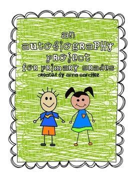 1st grade autobiography project by useing