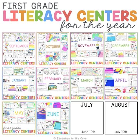 1st Grade Centers Activities For June Education To 1st Grade Learning Activities - 1st Grade Learning Activities
