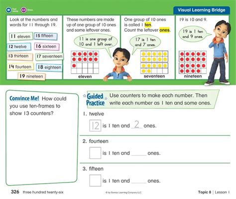 1st Grade Envision Math Lesson Plans