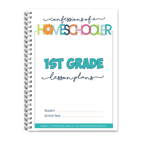 1st Grade Homeschool Lesson Plans Confessions Of A Homeschooling First Grade Ideas - Homeschooling First Grade Ideas
