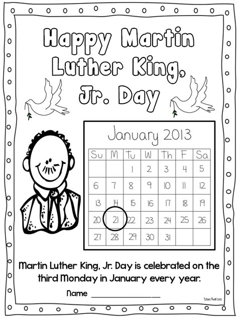 1st Grade Martin Luther King Day Resources Tpt Mlk Activities For First Grade - Mlk Activities For First Grade