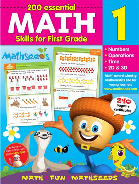 1st Grade Math Mathseeds Schools Edition First Grade Math Lesson Plans - First Grade Math Lesson Plans