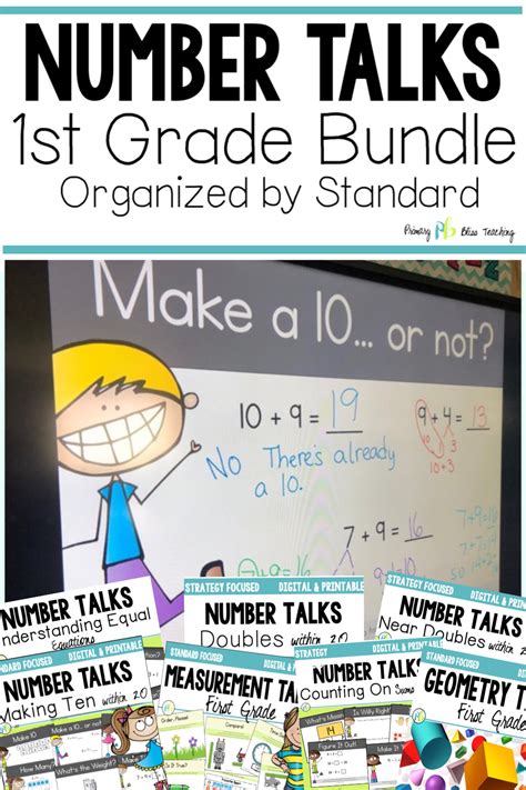 1st Grade Number Talk Mathminds Number Talks 1st Grade - Number Talks 1st Grade