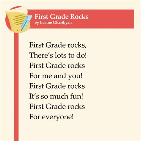 1st Grade Poems English Language Arts Resources Twinkl Poems For First Grade Teachers - Poems For First Grade Teachers