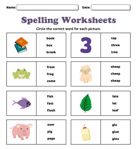 1st Grade Spelling Games Activities Activities Exe