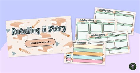 1st Grade Story Retell Interactive Graphic Organizers 1st Grade Graphic Organizers - 1st Grade Graphic Organizers