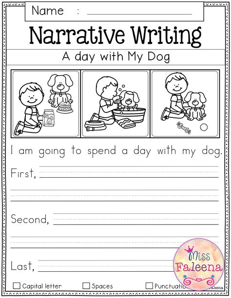 1st Grade Writing Stories Worksheets Amp Free Printables Writing Worksheet First Grade - Writing Worksheet First Grade
