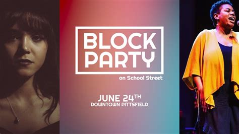 1st of 3 Downtown Pittsfield block parties on June 24