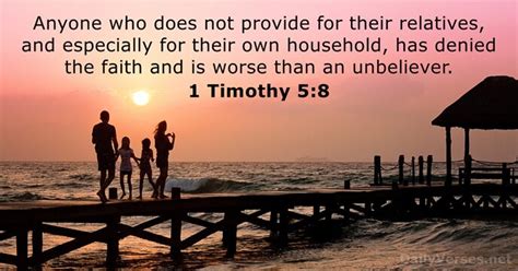 1st Timothy 5 8