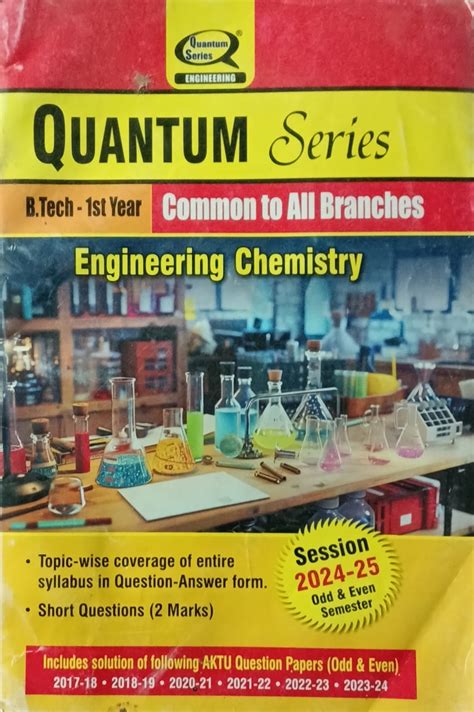 1st Year Engineering Chemistry Full Notes