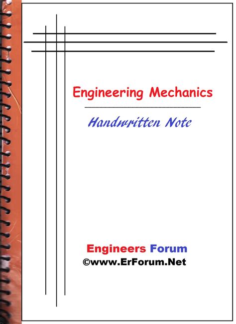 Download 1St Unit Engineering Mechanics Notes 