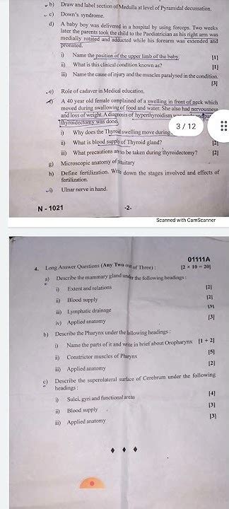 Full Download 1St Year Question Paper Mbbs Muhs 