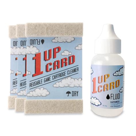 1up gameboy kit.  1UPcard Video Game Cartridge Cleaning Kit | 3 Pack of Card...