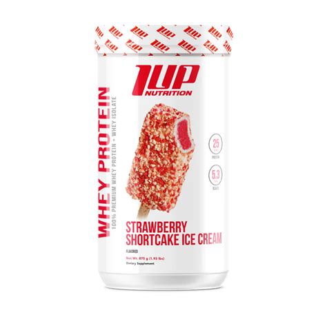 1up nutrition strawberry shortcake. 1UP ISO Protein. 25g Protein - Less Carbs. Promotes lean muscle growth. Supports muscle recovery. Improves Strength. $55.99. Select Flavor Caramel Toffee Macchiato Salted Caramel Dark Chocolate Raspberry Vanilla Ice Cream Peanut Butter Cookie Chocolate Milkshake Strawberry Milkshake. 