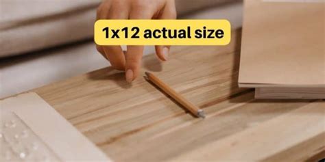 1x12 actual size. Things To Know About 1x12 actual size. 